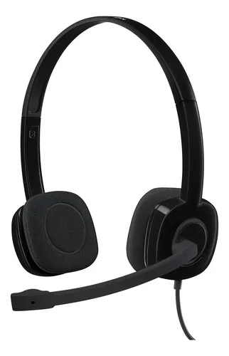 Audífonos H151 De Logitech Estéreo Con Micrófono Giratorio