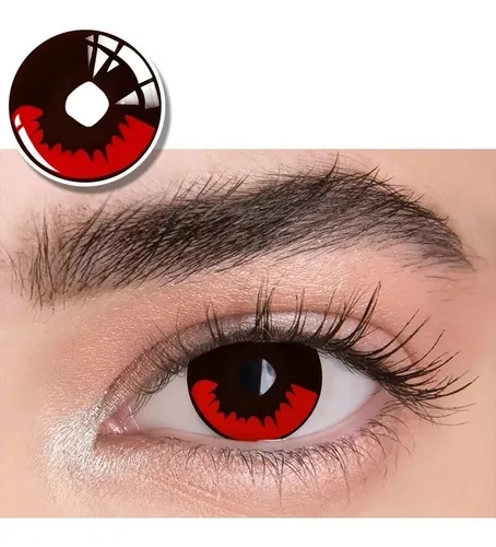 Pupilentes Tanjiro Kamado Demon Cosplay Anime Demon Slayer Env o
