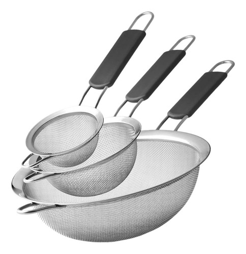 Filtro De Malla Antifugas Para Utensilios De 3 Piezas