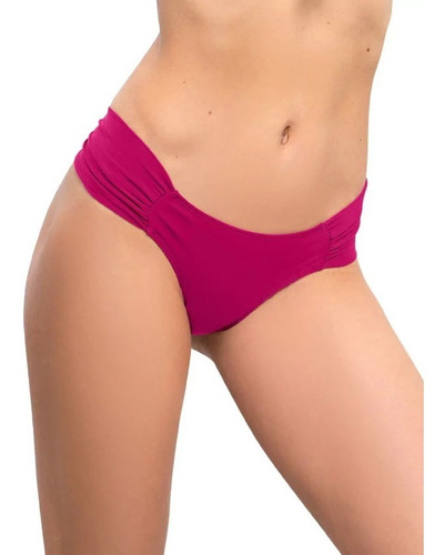 Bombacha Colaless C/ Frunce Tdb Bikini Malla Cocot - 12530