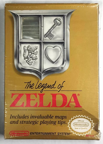 Zelda Tloz Nintendo Nes 1986 Cib Completo Retromx (Usado)