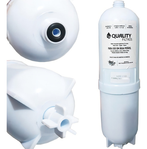 Kit 2 Filtro Refil Aqua Soft Compatível Purificador Água