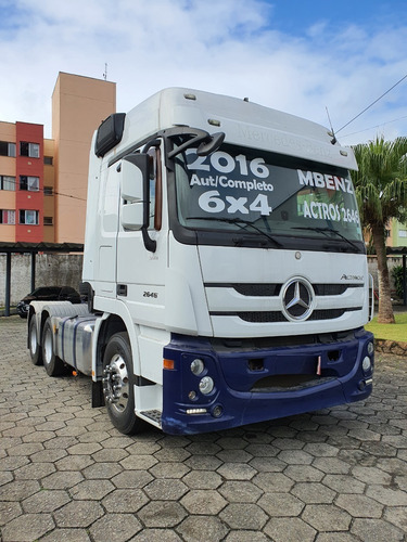 Mercedes-benz Actros Mb 2646 6x4 Aut 2016 / Financiamos