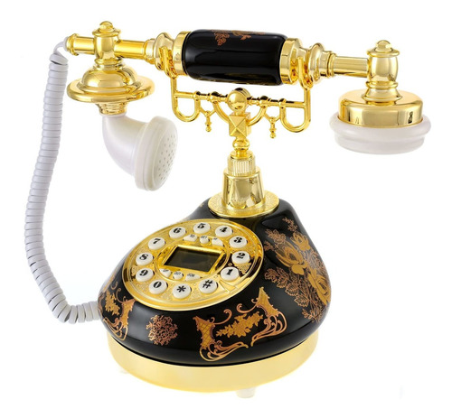 Teléfono Retro Vintage Teléfono Antiguo Teléfono Fij...