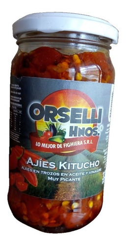 Ají Quitucho En Aceite Picante Por 330 Grs