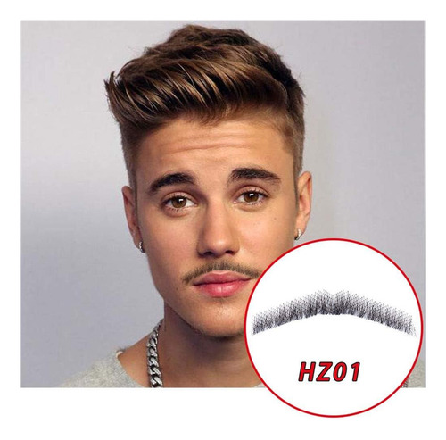 Barba Postiza Clicling One Hombre, 100% Cabello Humano