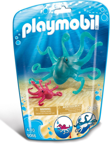 Playmobil Animais Marinhos - Polvo E Filhote - 9066