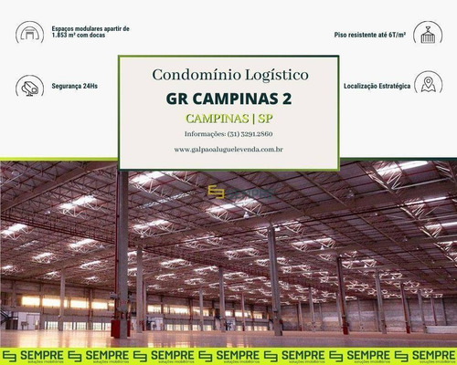 Imagem 1 de 13 de Galpão Para Alugar Em Campinas - Sp - Ga0373