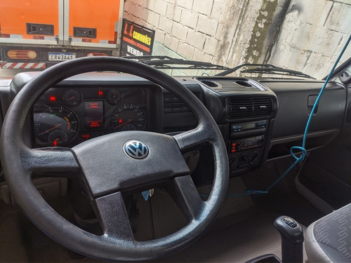 Imagem 8 de 9 de Caminhão 3/4 Baú Porta Lateral Vw 8160 Pronto Pra Rodar