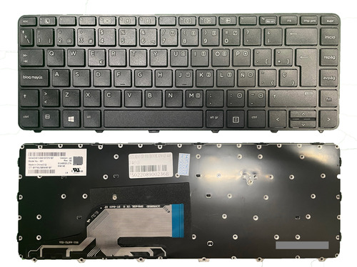 Teclado Hp Probook 440 G4 640 G2 640 G3 Con Marco Org