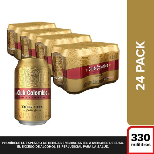 Cerveza Club Colombia Dorada - Ml - mL a $12