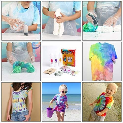 Kits Teñido Pintura Textile Colorida Tinte Multicolor