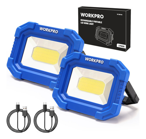 Workpro Luz De Trabajo Led, Luces De Trabajo Magneticas Reca