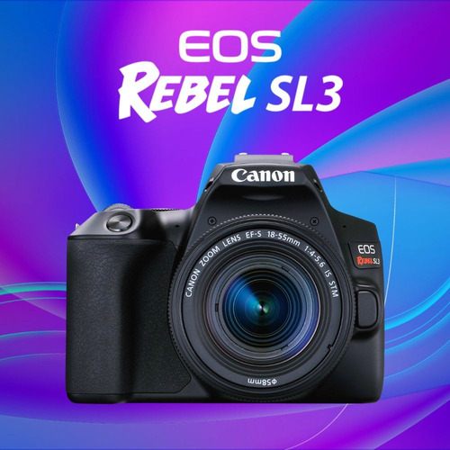 Canon Eos Rebel Sl3 18-55mm Kit - Inteldeals