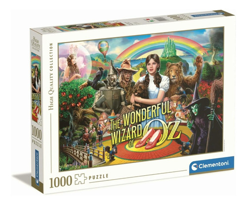 Clementoni Pzl 1000 The Wonderful Wizard Of Oz Made In Italy