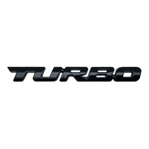 Emblema Turbo 3d