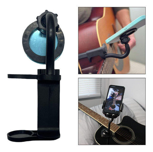 Soporte Para Teléfono De Guitarra, Soporte Para