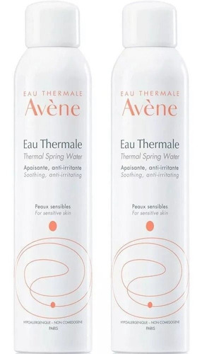 Avene Agua Termal Spray Hidratante Calmante X 300 Combo X2