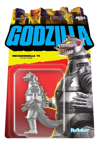 Super 7 Reaction Toho Godzilla Mechagodzilla 75