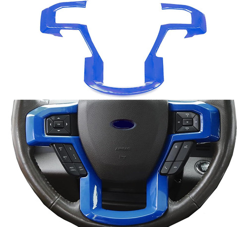 Linoah Cubierta De Volante De Abs Para Ford F-150 2015-2020,