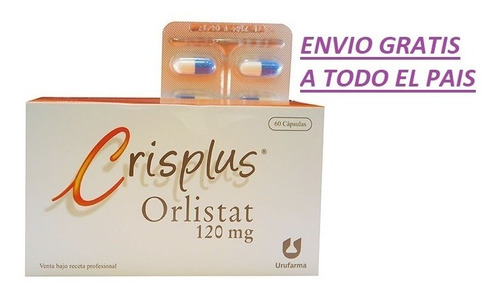 Crisplús (orlistat 120 Mg X 60 Caps.)-(simil Xenical,xiluet)