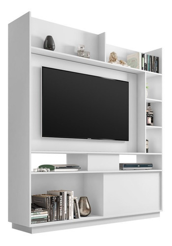 Estante Home Divisor De Ambientes Para Tv Até 50 Pol. Versus