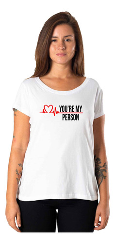 Remeras Mujer Grey's Anatomy My Person |de Hoy No Pasa| 4 V