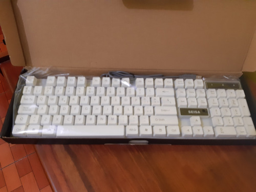 Teclado Gamers Multimedia Retroiluminado Usb Español