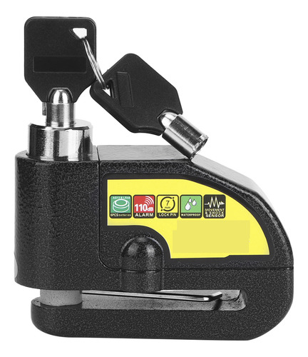 Set De Seguridad De Acero Aleado Para Motocicleta Con Alarma