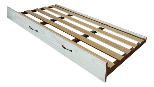 Cucheta Carro Bajo Cama Ruedas Pino Madera 1 Plaza Oferta