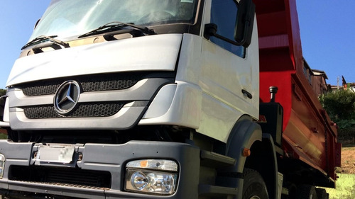 Mercedes-benz Axor 2831 6x4 Ano 2012 Caçamba Meia Cana