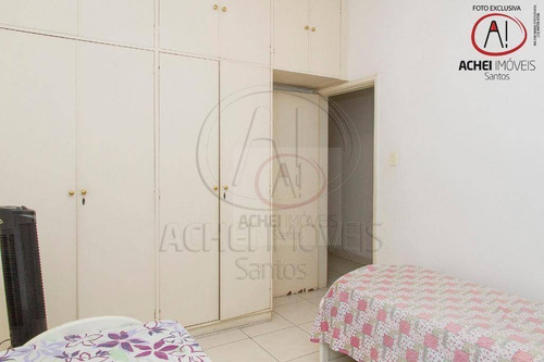 Imagem 21 de 30 de Apartamento Com 3 Dormitórios, 2 Wcs, Andar Alto, Quadra Da Praia, 1 Vaga, À Venda, 128 M² Por R$ 510.000 - Embaré - Santos/sp - Ap10350