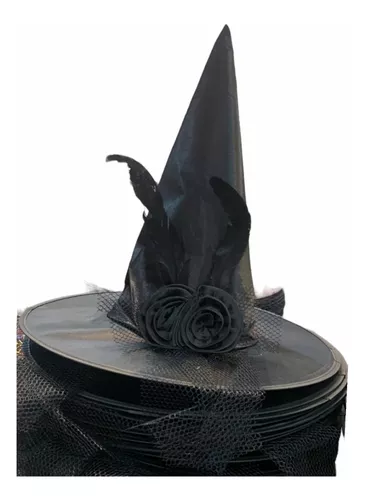 CHAPEU DE BRUXA HALLOWEEN DARK COR SORTIDA - CHAPEU DE BRUXA