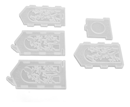 Moldes De Resina Epoxi, Candelabro, Molde De Silicona, Diseñ