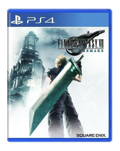 Final Fantasy Vii Remake Square Enix Ps4  Físico Envio Rapid