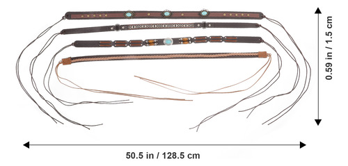 4 Correas Decorativas Para Sombrero, Gorra De Playa, Banda P