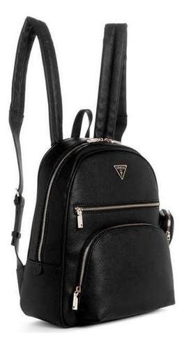 Mochila Tecnológica Grande, Negra, De Guess Power Play