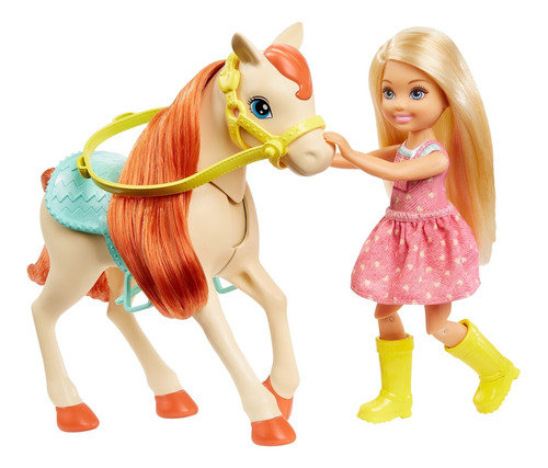 Imagen 7 de 8 de Barbie Familia Chelsea Diversión Caballo