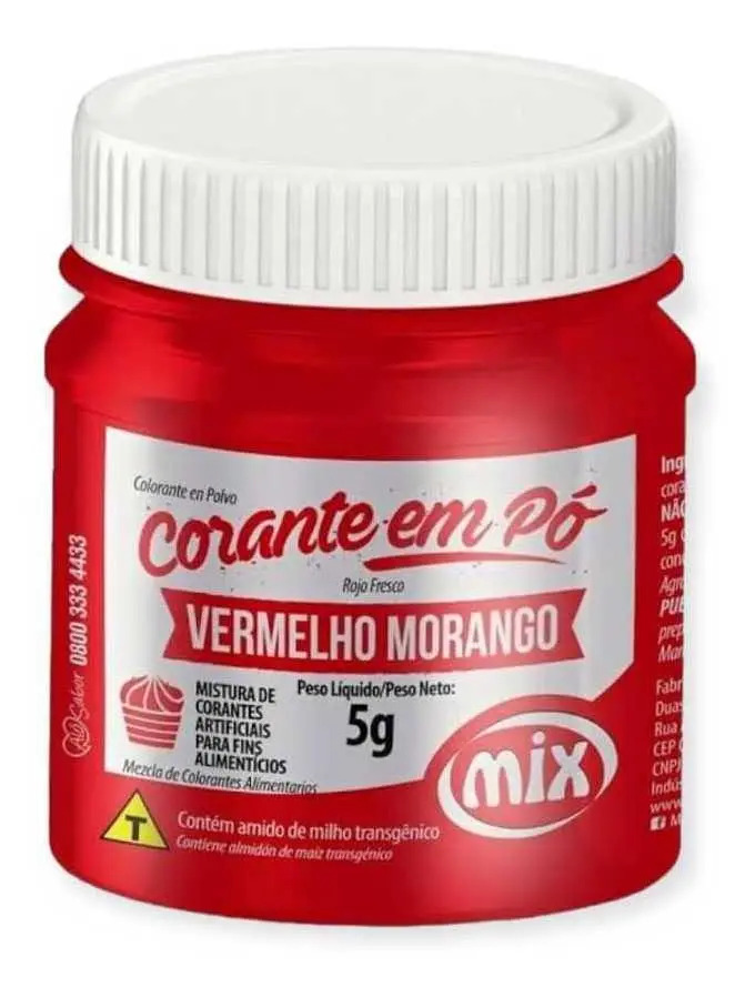 Corantes Em Pó Para Alimentos Bolos Tortas