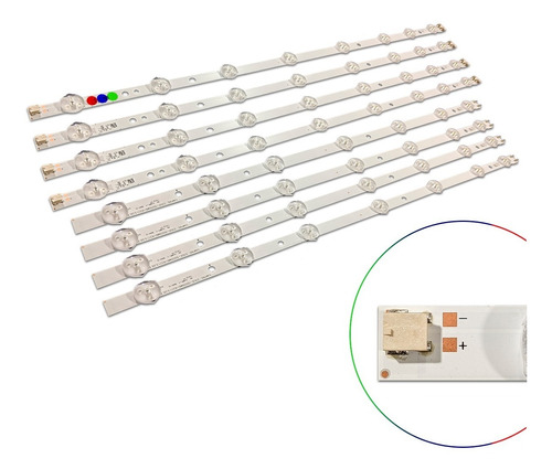 Leds Samsung Un50eh5300f / Un50fh5303f (8t) - Alum, Promo*