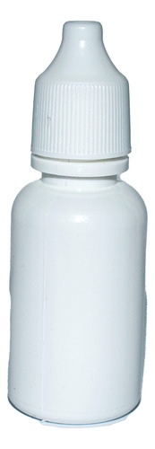 10 Gotero Farmacéutico Plastico Blanco Tapa Inserto 15 Ml