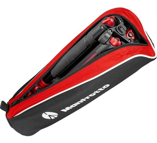 Imagen 9 de 9 de Tripode Manfrotto Befree Rojo + Bolso - Envios !