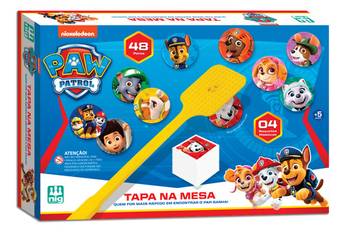 Jogo Patrulha Canina Tapa Na Mesa + 10 Jogos Reunidos - Nig