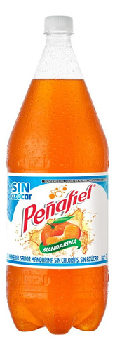 6 Pack Refresco Mandarina Light Peñafiel 2 L