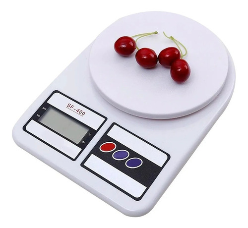 Imagen 3 de 7 de Balanza De Cocina Electronica Digital C/ Pilas De 1g A 10kg