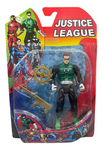 Muñeco Linterna Verde Justice League Articulado + Accesorio