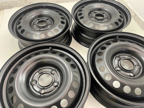 Jogo Rodas Ferro Aro 16 Linha Vw Kombi Clipper Moderna 5x112