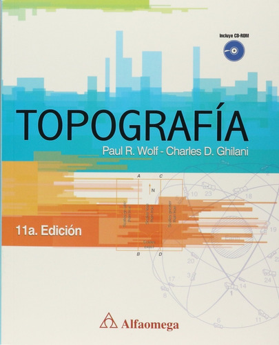 Libro Topografia C/ Cd / Paul R. Wolf / Alfaomega