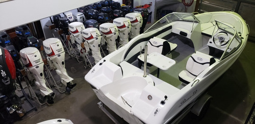 Lancha 3v Nueva Open 510 Evinrude 60 Stock Nautica Milione