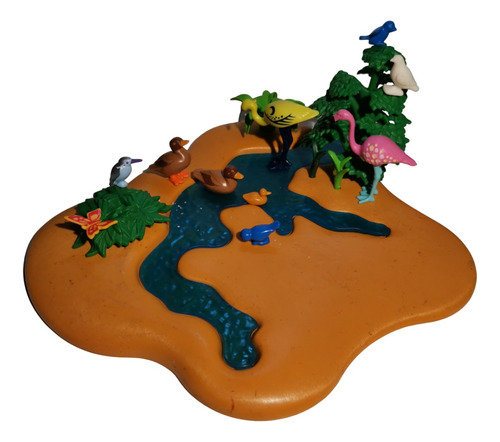 Playmobil 4830 Set Animales Rio Aves Pajaros Sabana Animal